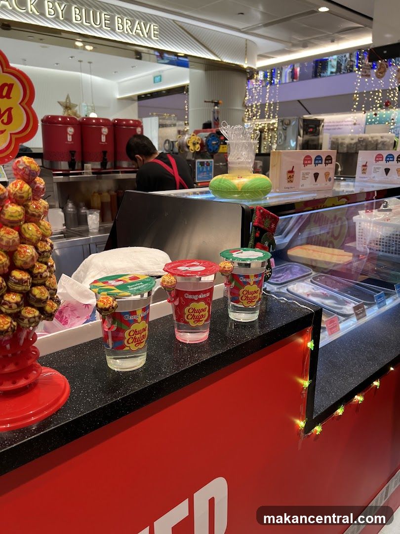 Chupa Chups Drinks and Ice Cream Counter