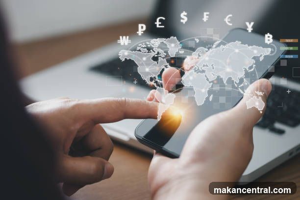 Global Currency Exchange on Smartphone