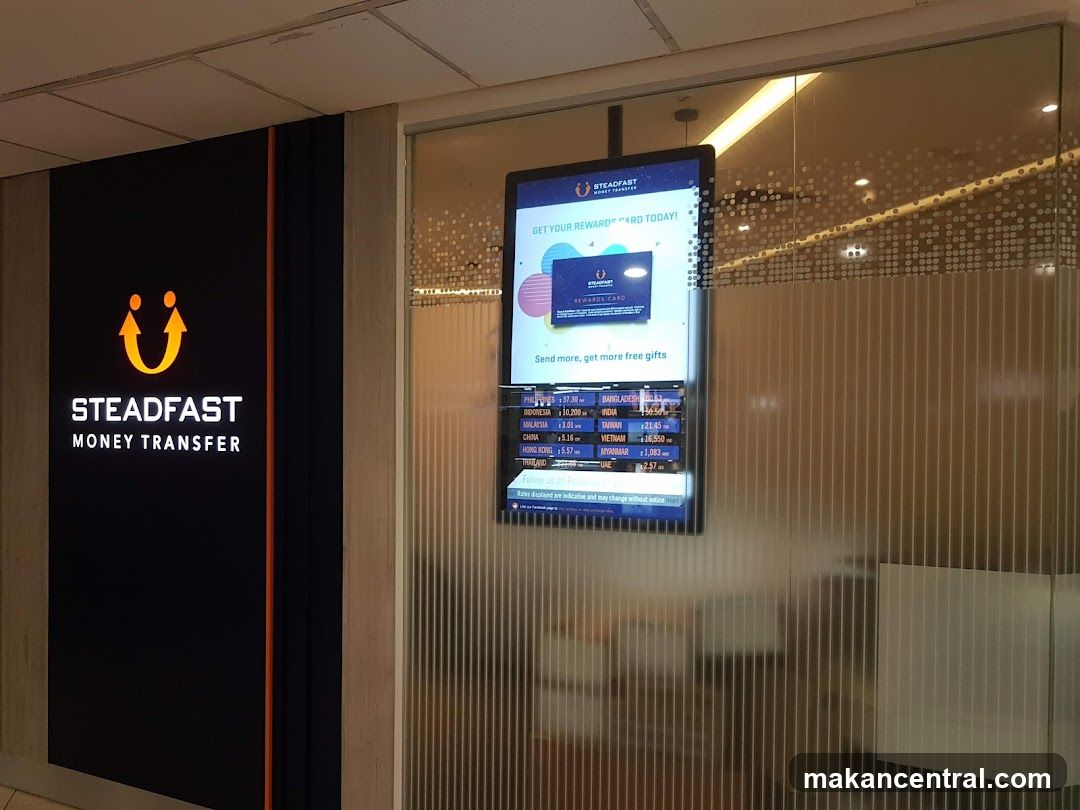 Steadfast Money Transfer Display