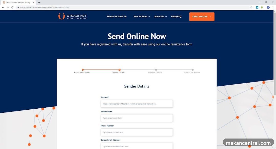 Steadfast Money Transfer - Send Online