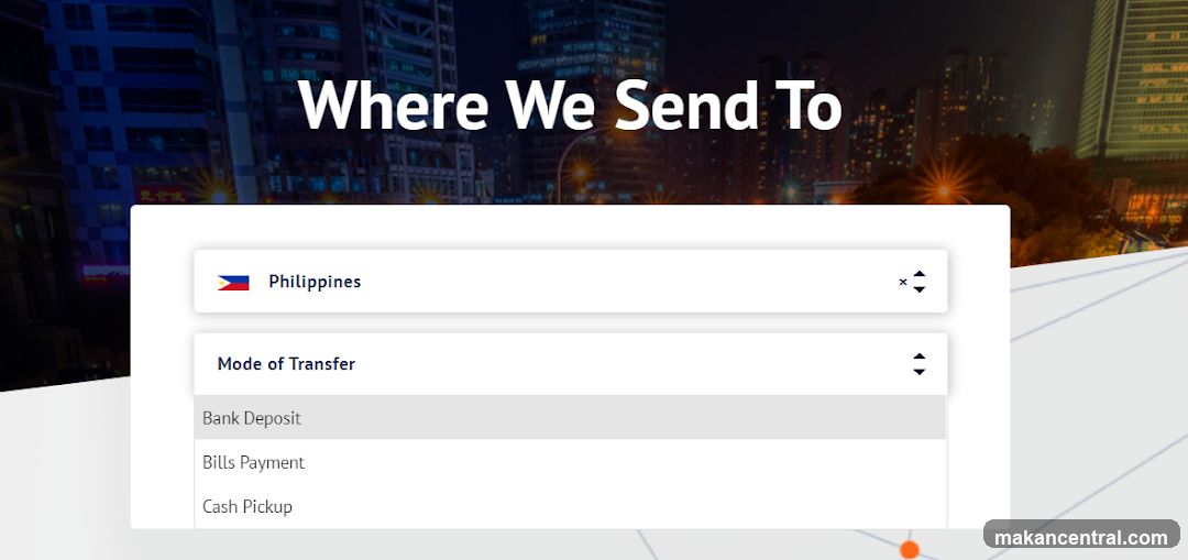 Where We Send To