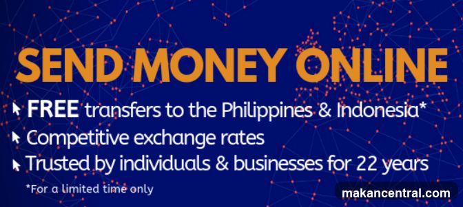 Send Money Online Advertisement
