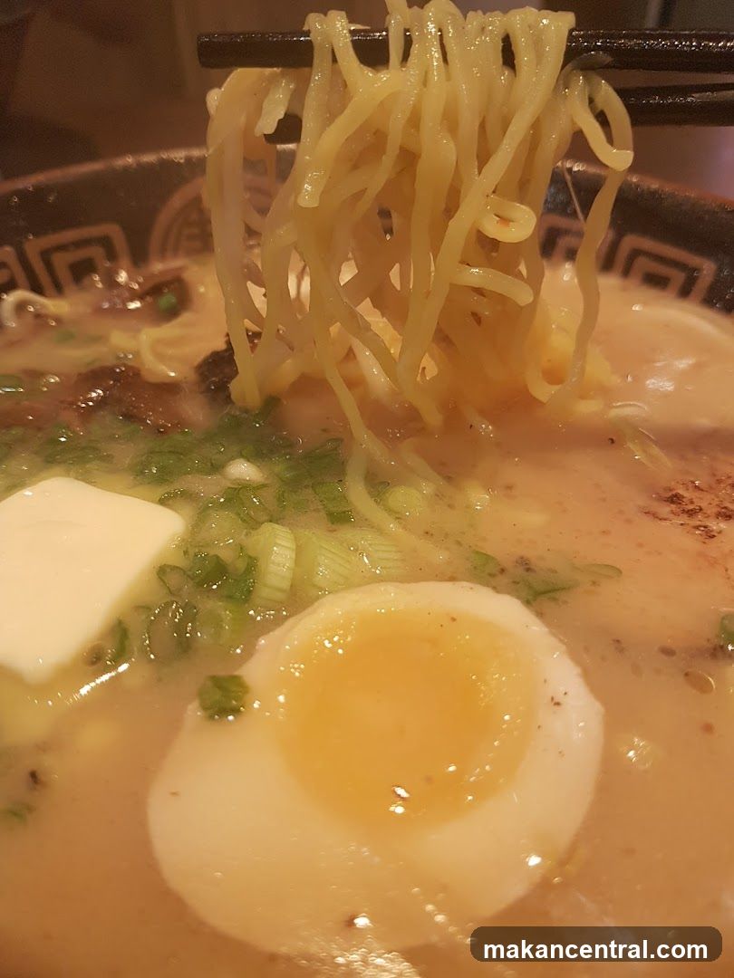 Ramen Noodles with Egg and Butter
