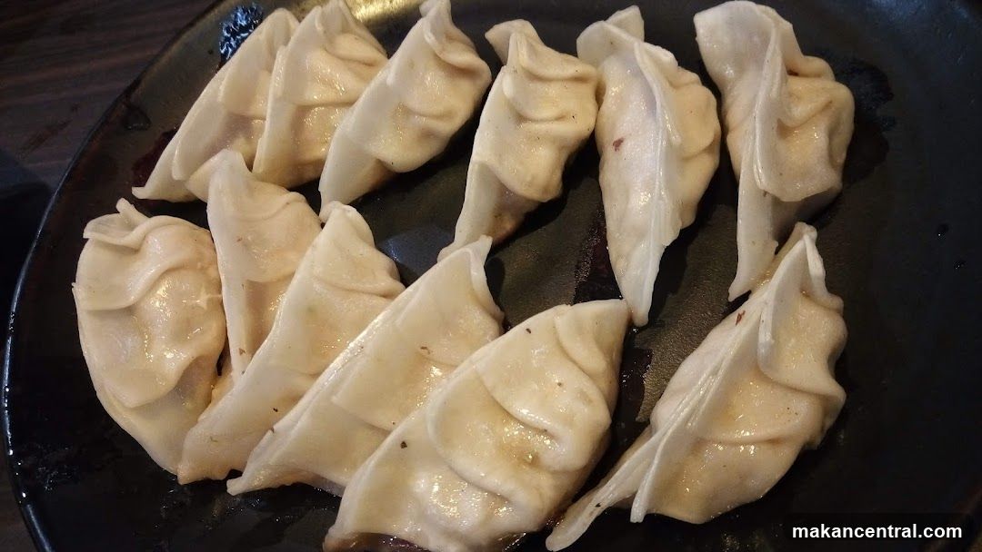 Dumplings on a Plate