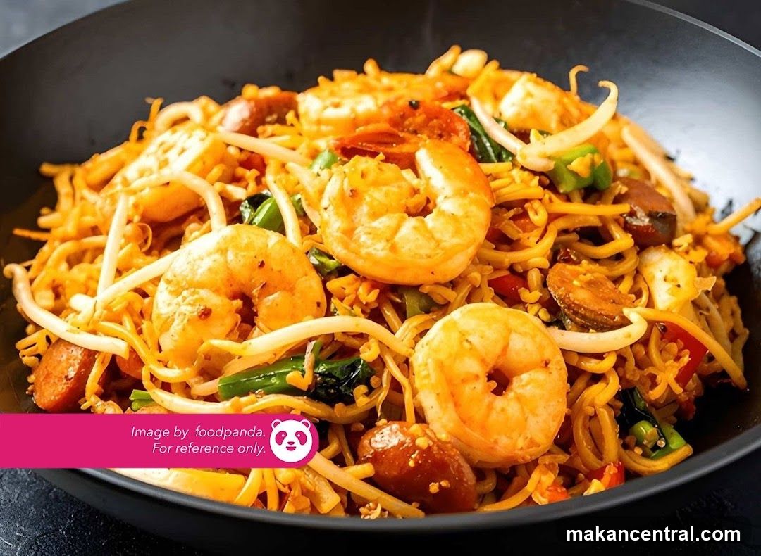 Shrimp and Noodle Dish