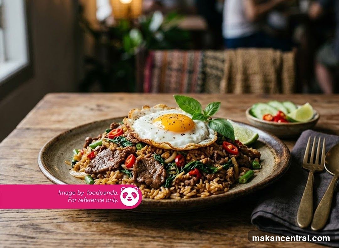 Fried Rice with Egg and Beef