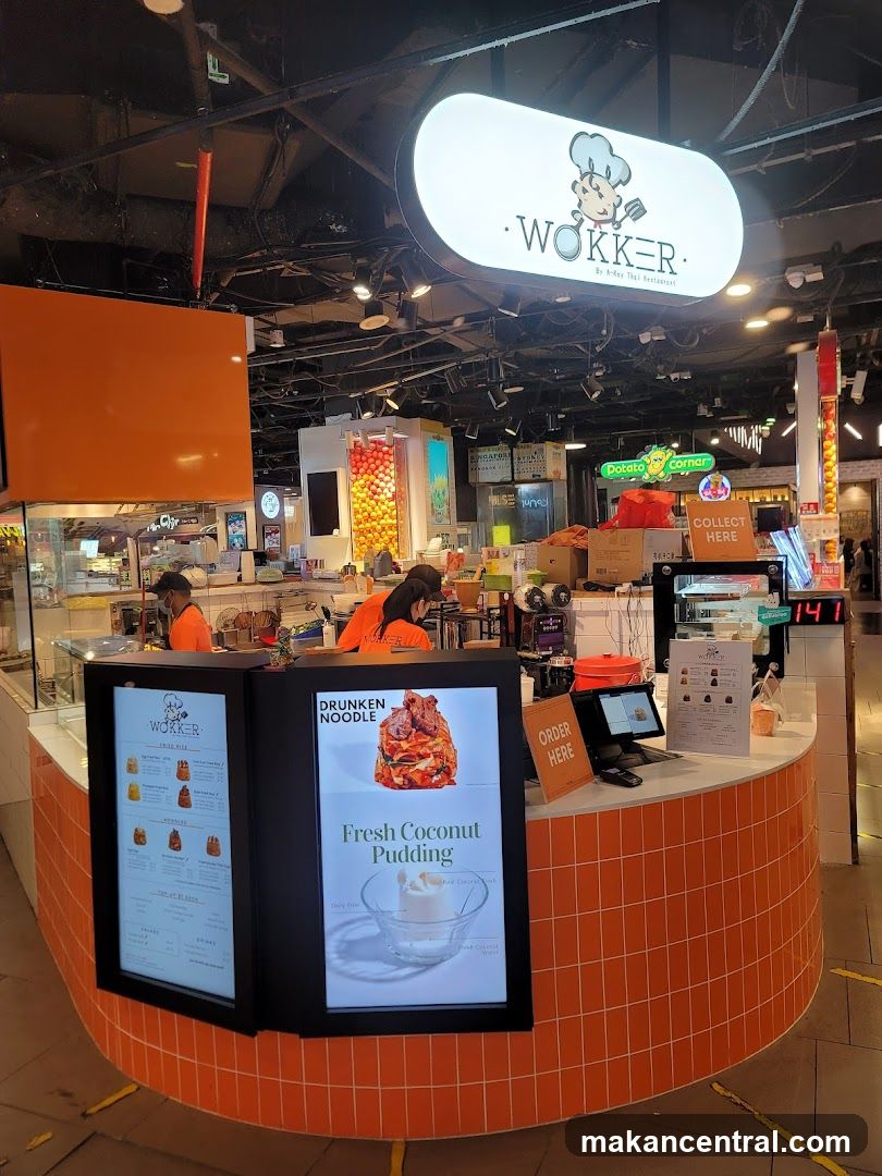 Wokker Thai Restaurant Counter