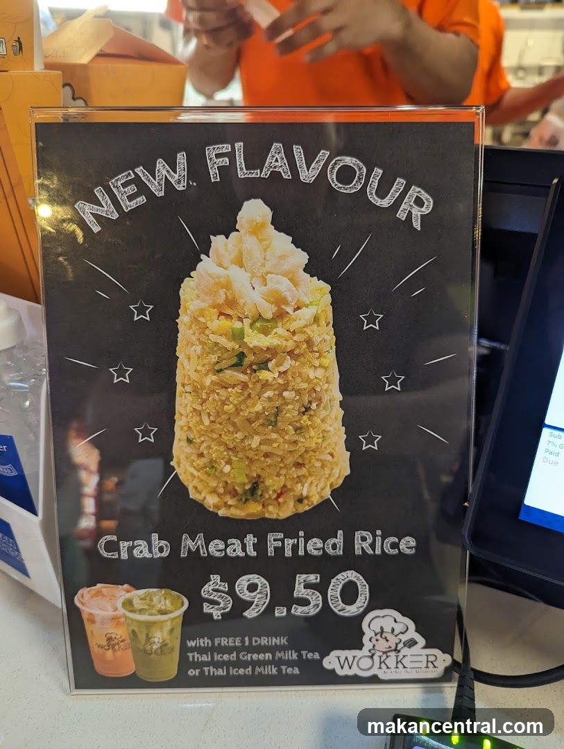 Crab Meat Fried Rice Special