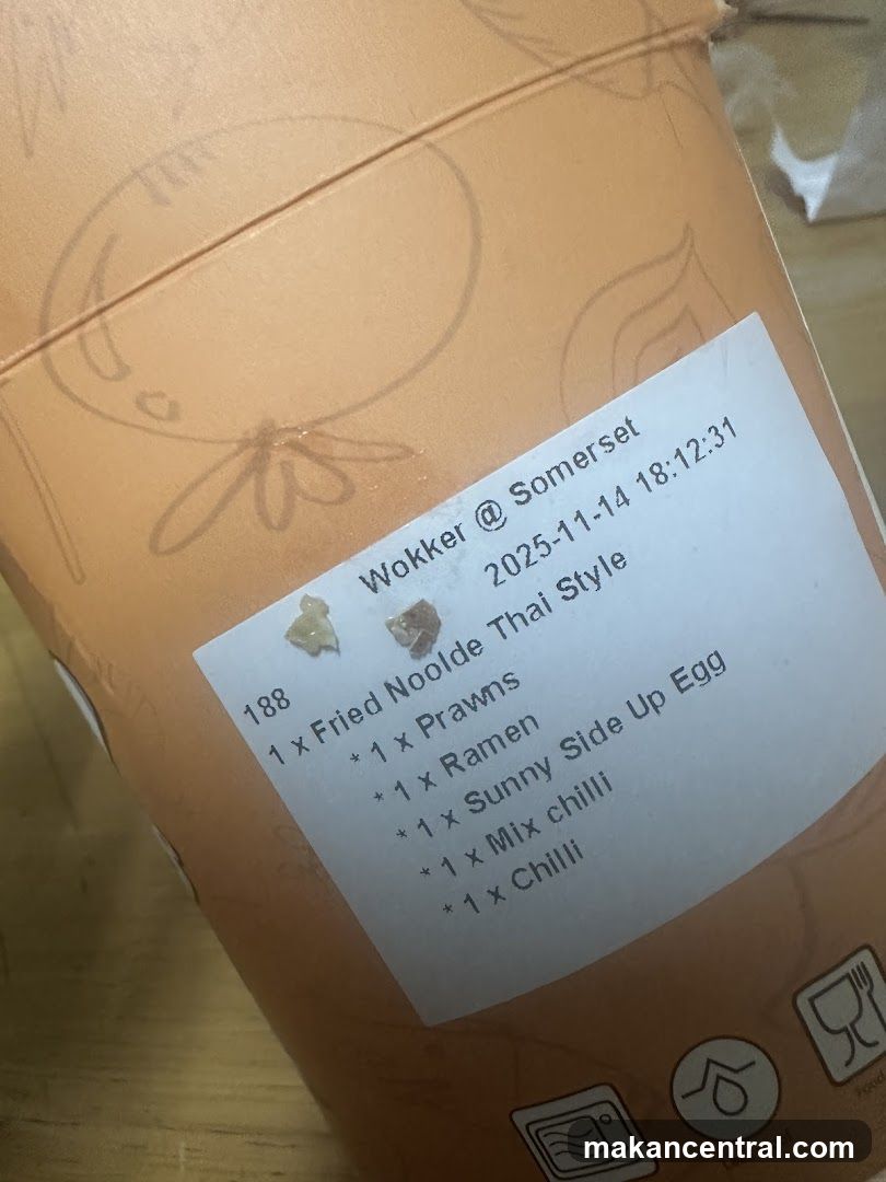 Food Container Label