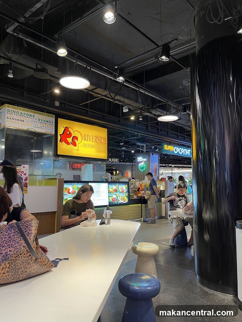 Food court with various stalls