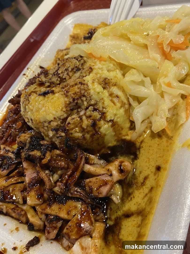Squid and Rice Plate