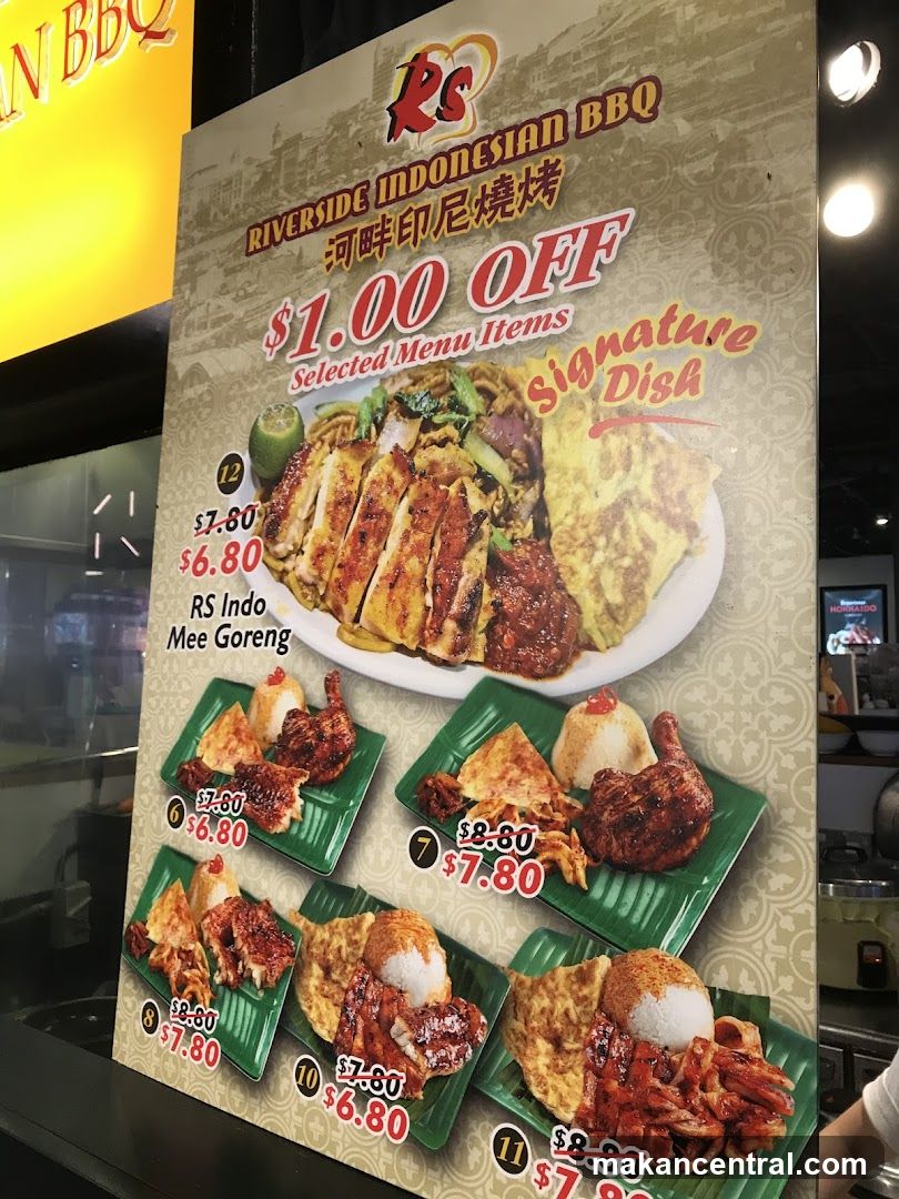 Riverside Indonesian BBQ Menu