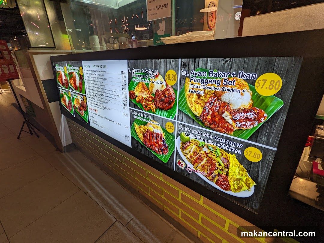 No Pork No Lard Menu