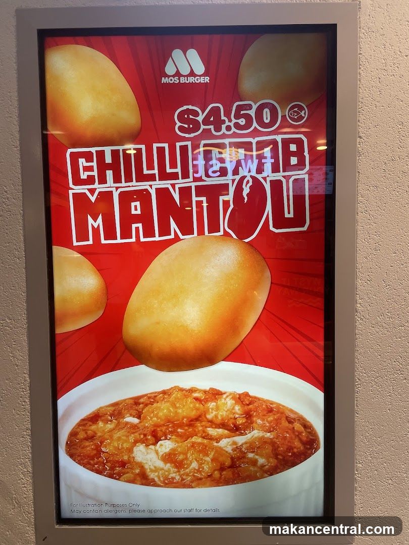 Chilli Crab Mantou Advertisement