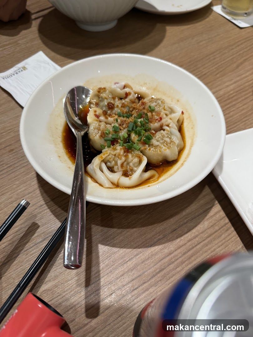 Dumplings with Sauce