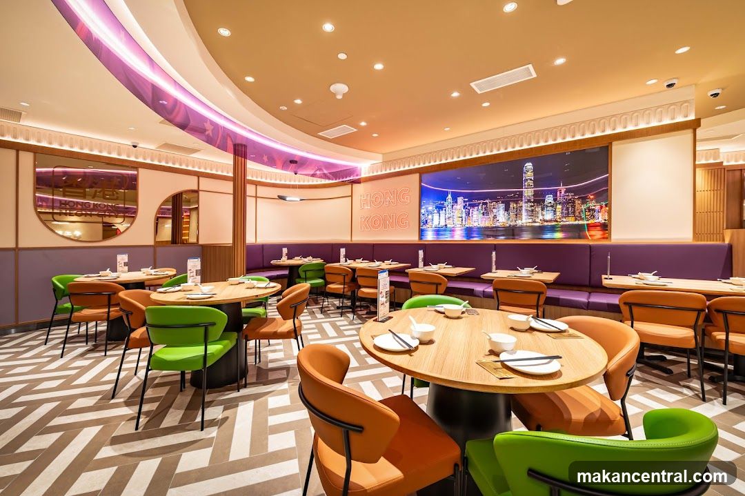 Restaurant Interior with Hong Kong Theme