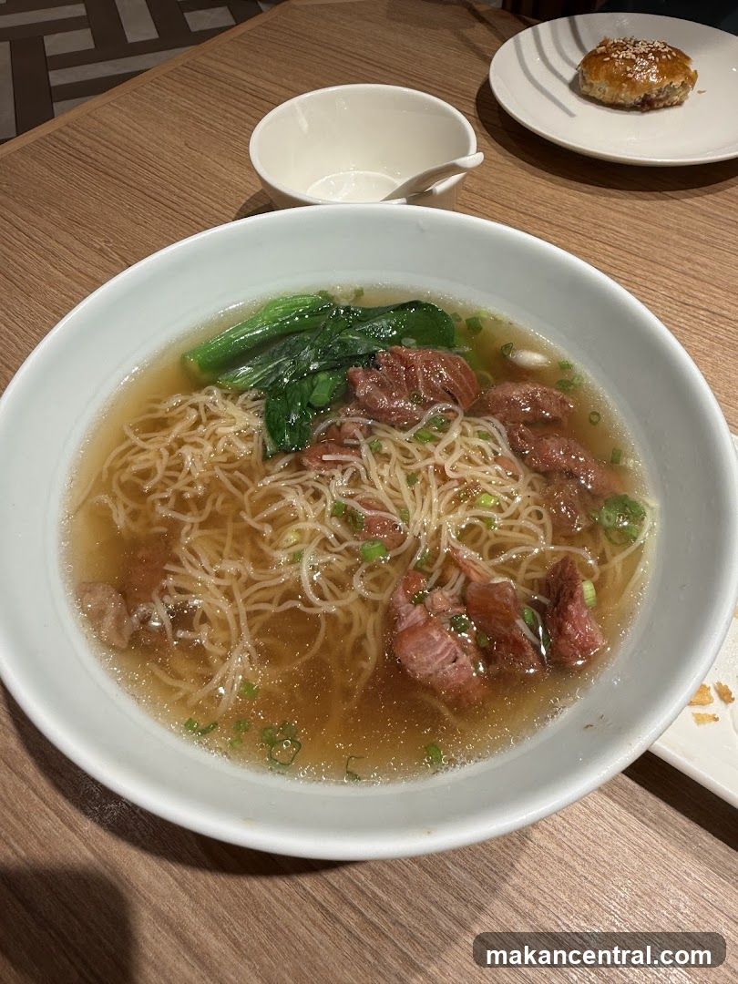 Beef noodle soup
