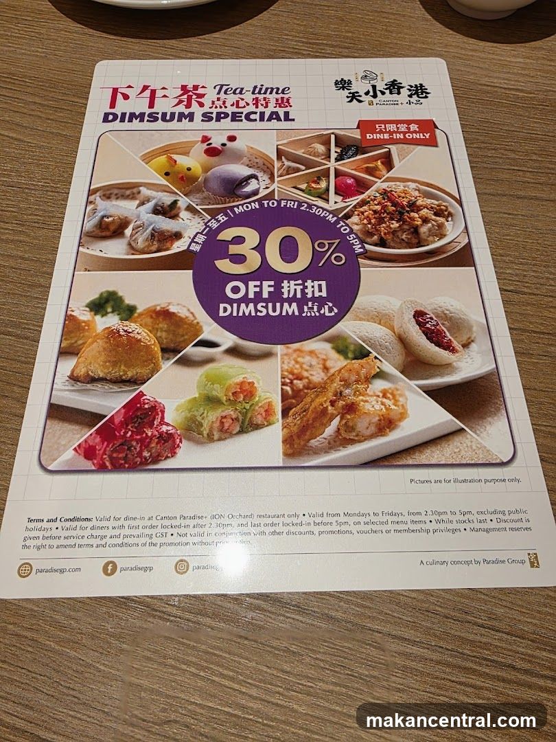 Tea-time Dimsum Special