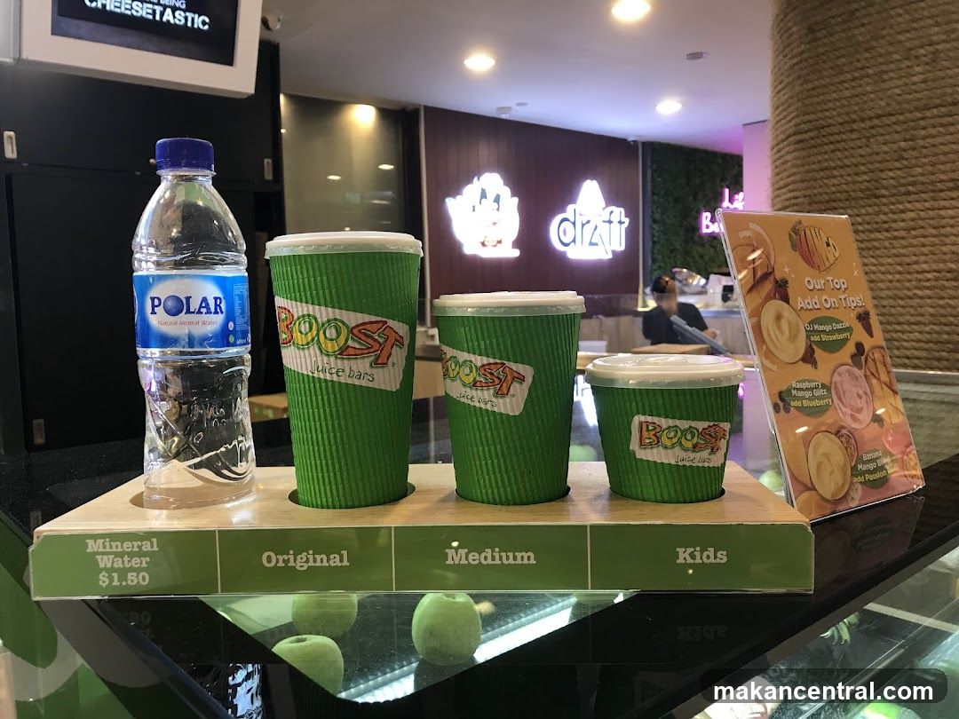 Boost Juice Bar Display