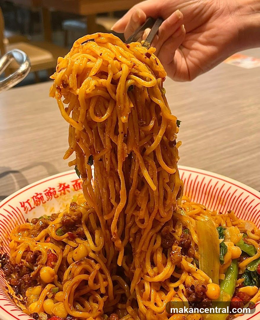 Noodles with Meat and Vegetables