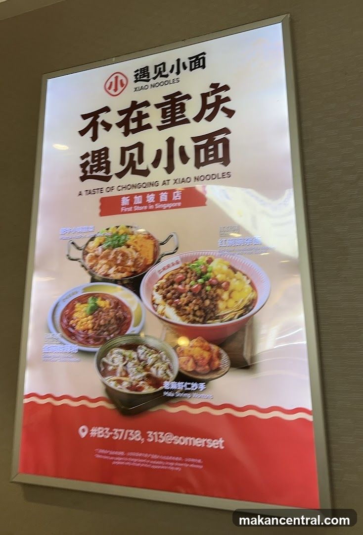 Xiao Noodles Menu