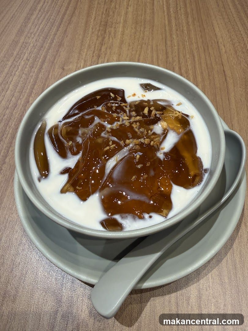 Grass Jelly Dessert