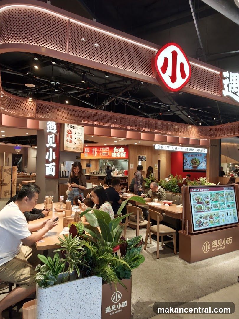 Noodle Restaurant Interior