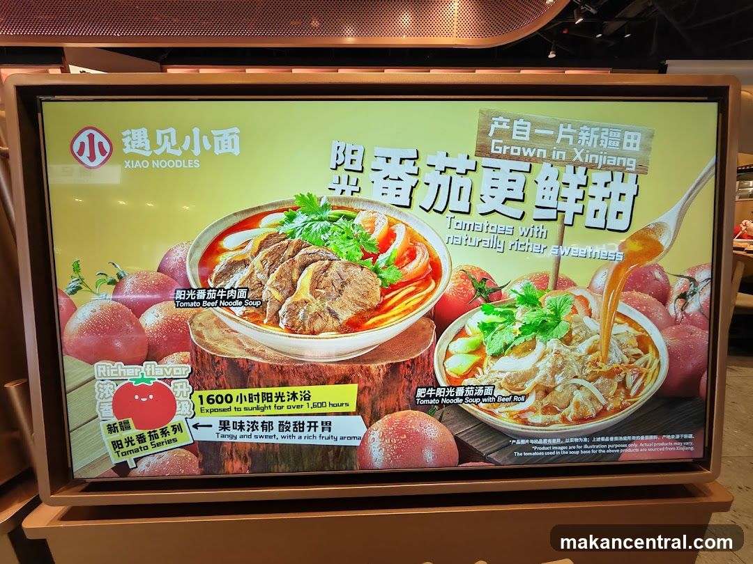 Xiao Noodles Advertisement