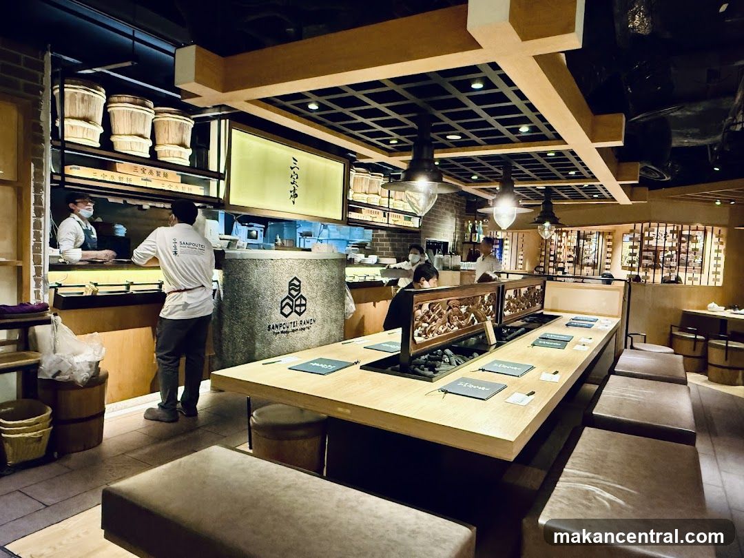 Ramen Restaurant Interior