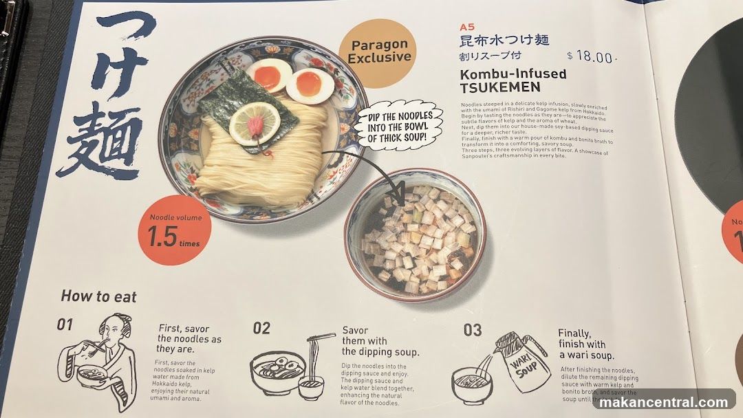 Kombu-Infused Tsukemen