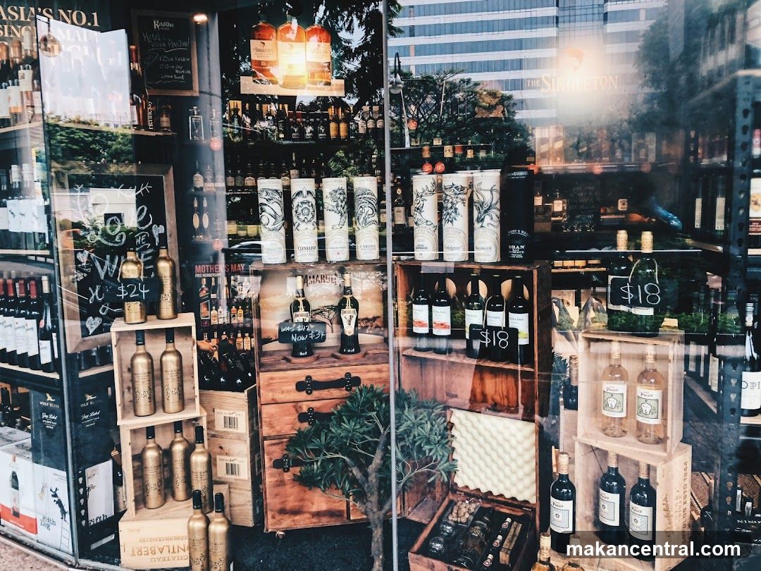 Liquor Store Window Display