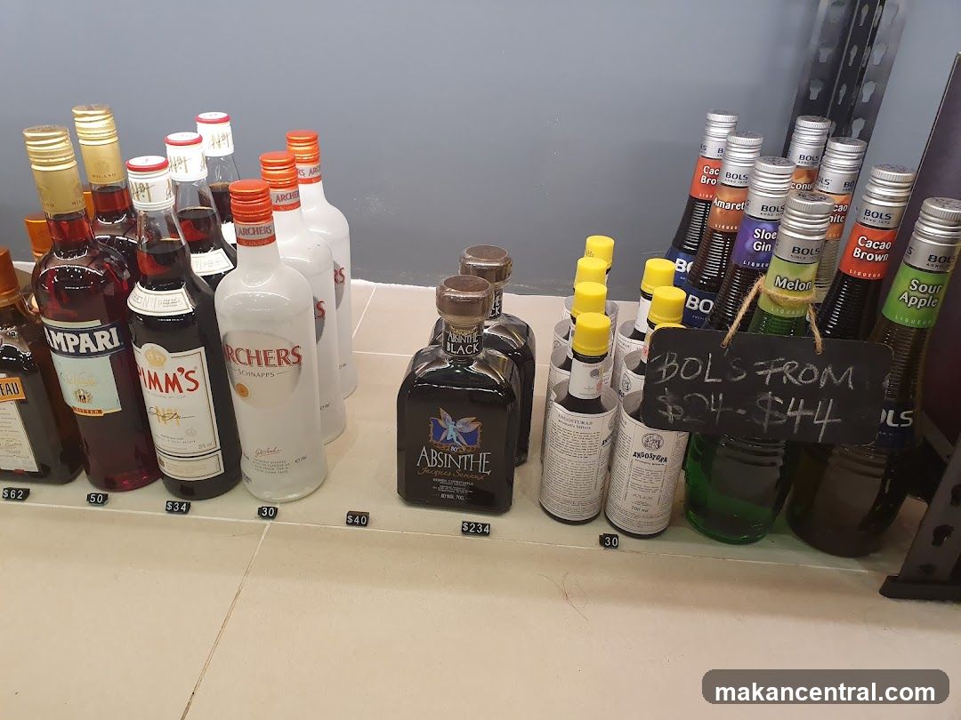 Assorted Liquor Bottles