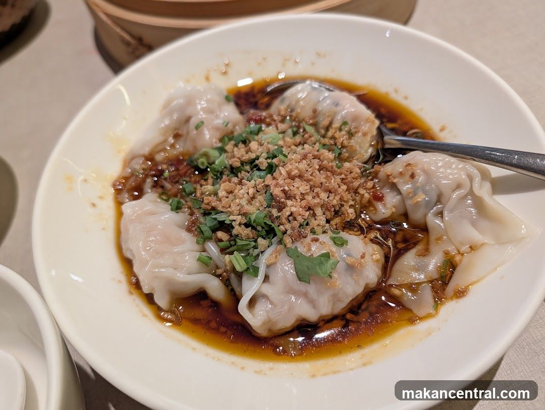 Wontons in Chili Oil