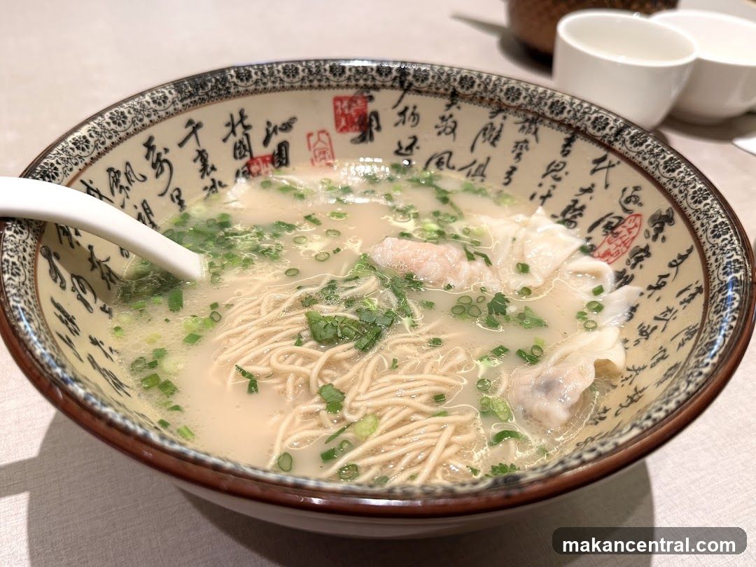 Wonton Noodle Soup