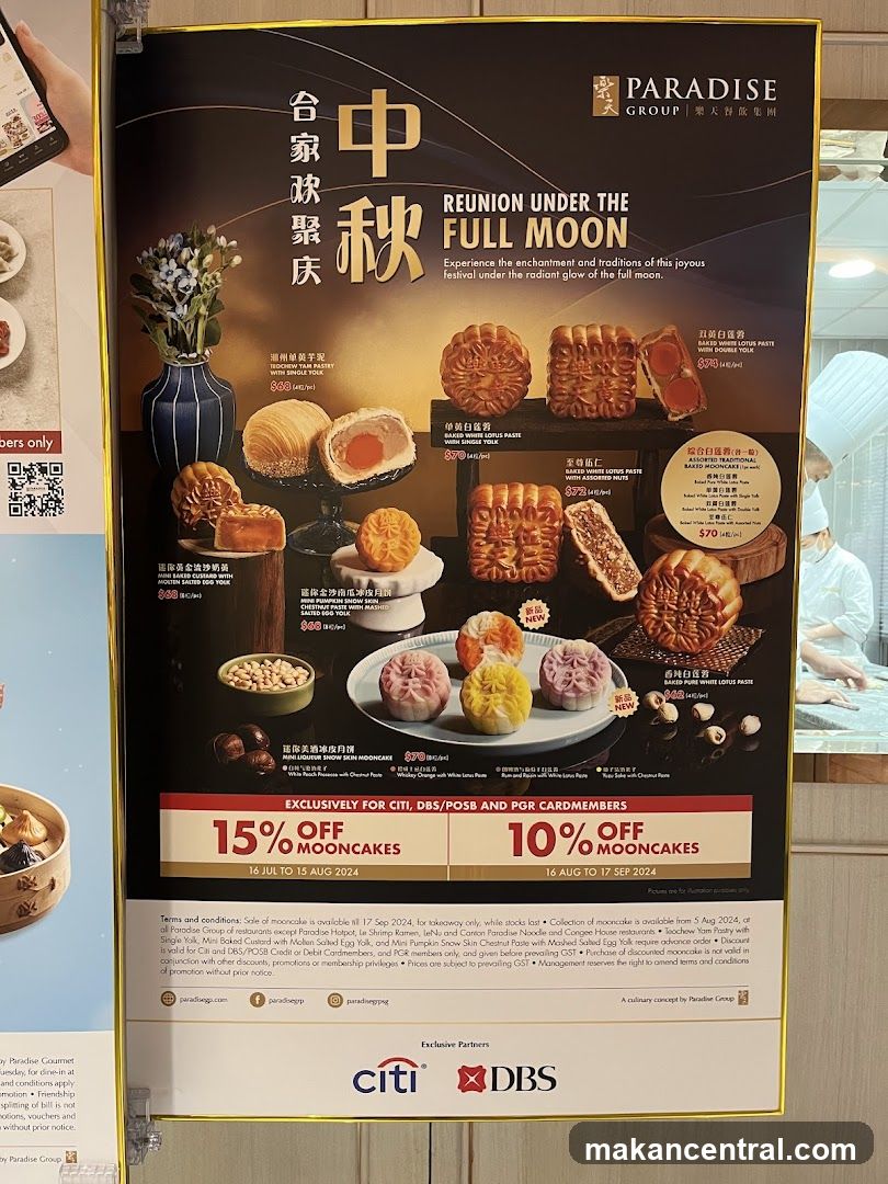 Paradise Group Mooncake Promotion