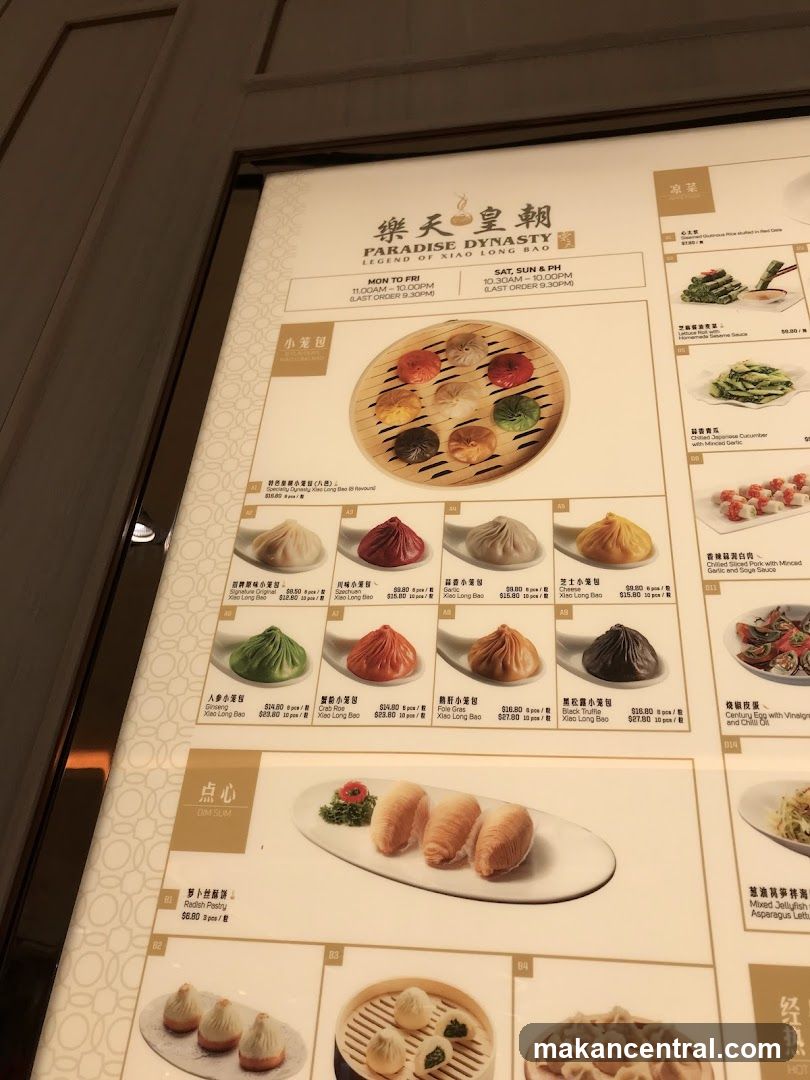 PARADISE DYNASTY LEGEND OF XIAO LONG BAO