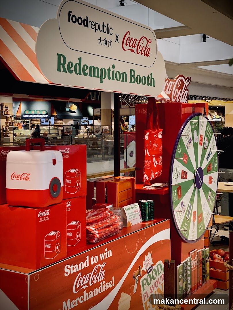 Food Republic x Coca-Cola Redemption Booth