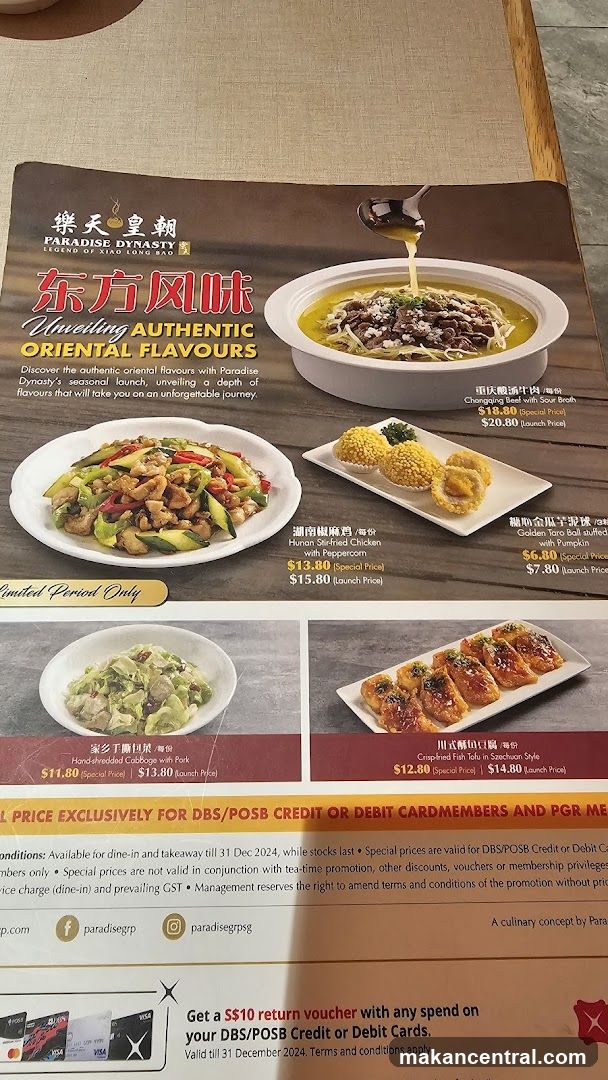 Paradise Dynasty Authentic Oriental Flavours