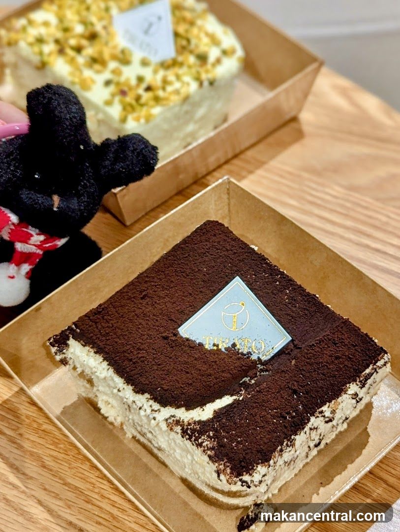 Tiramisu and Pistachio Cake