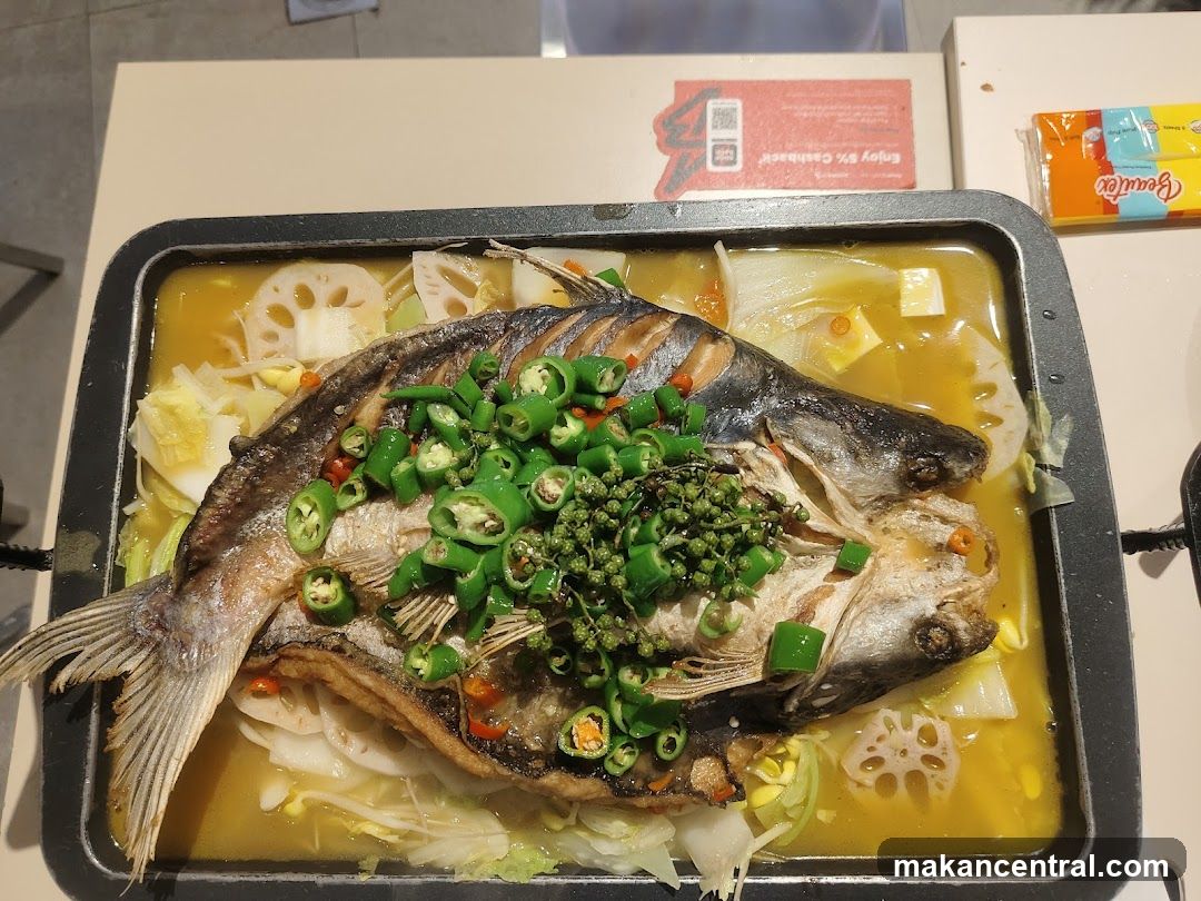 Spicy Steamed Fish