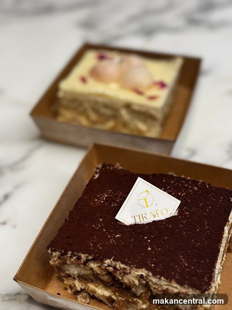 Desserts in Takeout Containers