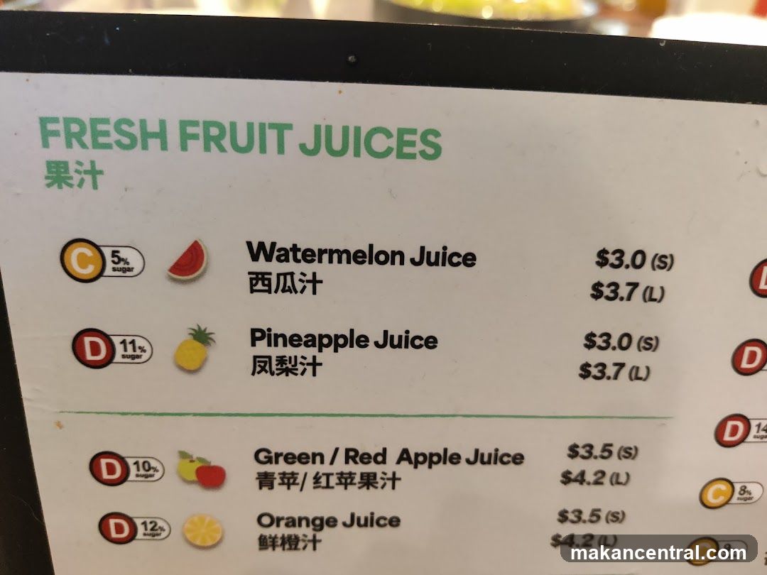 FRESH FRUIT JUICES
