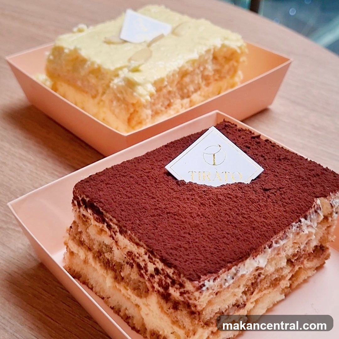 Tiramisu and another dessert