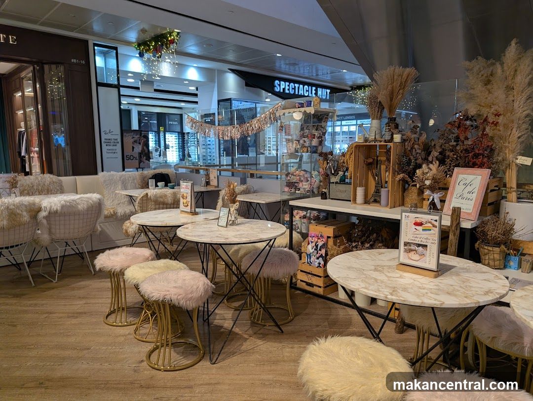 Cafe Interior with Seating and Decor