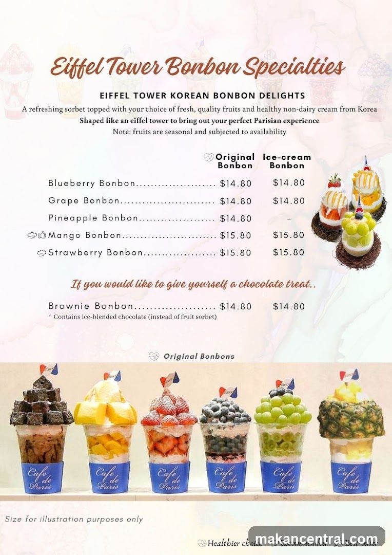Eiffel Tower Bonbon Specialties