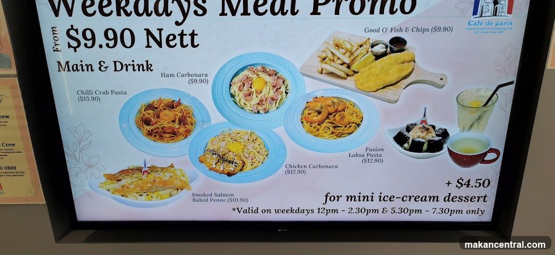 Weekday Meal Promo