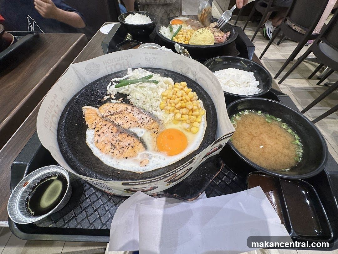 Salmon Steak Meal