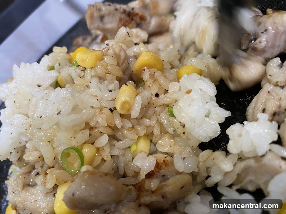 Chicken and Corn Fried Rice