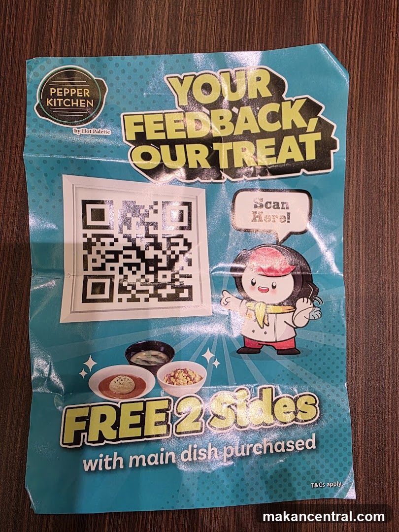 Pepper Kitchen Feedback Promotion