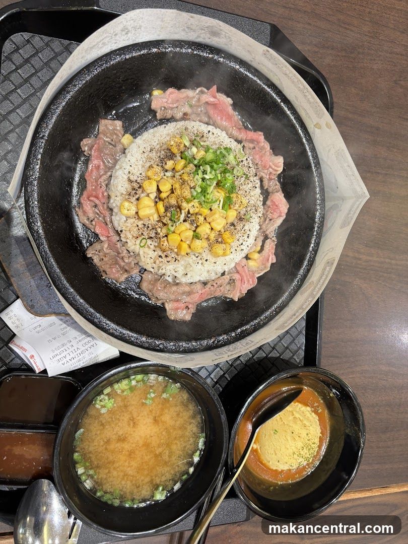 Sizzling Beef and Rice